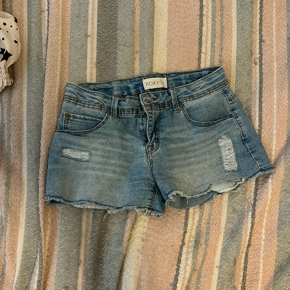 Roxy Blue Shorts - Girls Size 12